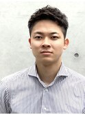 ☆くせ毛風パーマ2wayかき上げヘアビジネスショート