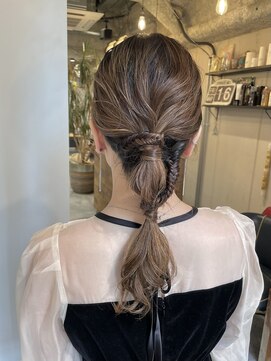 ボルタノット(volta∞knot) 【ボルタノット★YUMI】結婚式参列　ヘアアレンジ