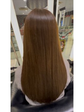 エアー 銀座タワー(AIR) 簡単スタイリング/髪質改善/美髪/明るい白髪染め【榛葉】