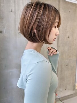 ロンドブルーム 天神大名店(Lond Bloom) 大人美人ショート/ショートカット/髪質改善/白髪ぼかし/30代40代