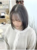 【インナーカラー】×【レイヤーボブ】