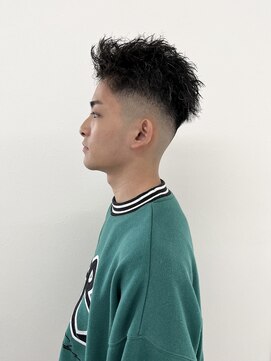 ネイバーフッド(NEIGHBORHOOD) スキンフェード×ツイストパーマ