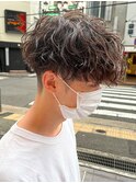 シャドウパーマメンズカットスパイラルパーマツイスパ波巻き