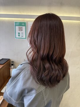 インプレッション(impression produced by LA’BO) 【札幌/impression佐藤】柔らかいピンクブラウン