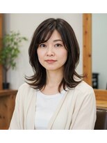 クロム 狭山ヶ丘店(CHROM)&nbsp;小顔くびれヘア20代30代40代髪質改善白髪染め狭山ヶ丘駅