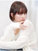 ＊コンパクトミニボブナチュラルブラウン＊