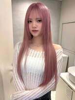 ペレ アネックス 大阪梅田茶屋町店(PELE ANNEX)&nbsp;ホワイトグレージュ/デジタルパーマ/チェリーブラウン/梅田