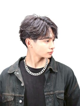 ブラック 渋谷(BLUCK) 渋谷駅/学割U24/メンズサロン/フェザーパーマ/シャドウパーマ