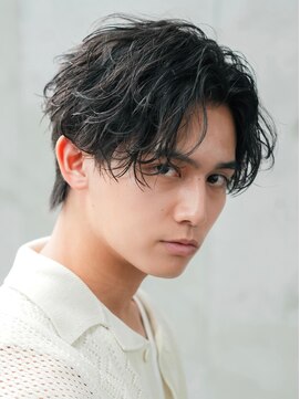 リップス 立川(LIPPS) 【LIPPS立川】センターパート波巻パーマ