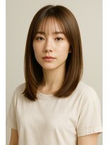 六本松航空&nbsp;ふんわり内巻きボブ