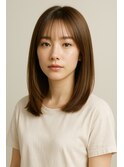 ふんわり内巻きボブ