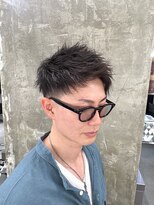 メンズサロン キング 高槻店(Men’s salon K!ng)&nbsp;ホワイトメッシュ/ツイスト/ツイスパ/パーマ/メンズ/眉毛