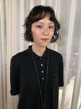 トリッカ 銀座(tricca) ボブパーマ/ナチュラルパーマ/ウェーブヘア/簡単スタイリング