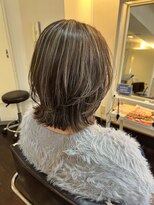 アサンタ サナ(Asante sana) 【Asante】ミディアムレイヤーカット ハイライト