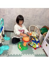 ＊キッズスペースでの一コマ＊