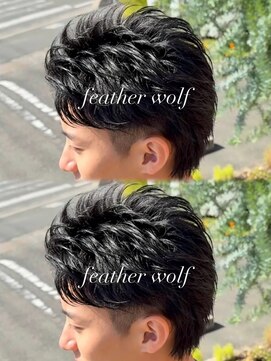 トップヘアー 総社駅南店(TOP HAIR) 【TOPHAIR】フェザーウルフ×TEN