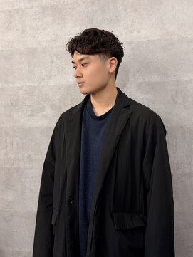 メンズカット バイ ソイクフ(メンズカット by SOY-KUFU) 20代30代40代◎大人かっこいい刈り上げフェザーパーマ/東伏見