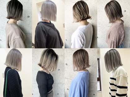 molt 麻生/レイヤーカット/ボブ/バレイヤージュ/ハイライト/海外ヘア 【モルト】の写真