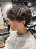 【櫻田】シャドウパーマ　スパイラルパーマ　メンズパーマ