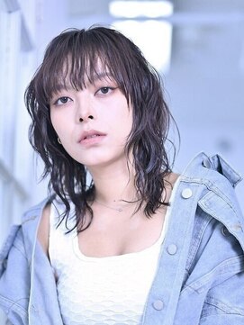 レム 阿佐ヶ谷(REM) 濡れ髪×ウェーブ×レイヤー