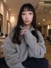 艶のある、まとまる髪へ!りんご幹細胞ケアカラー+カット+トリートメント