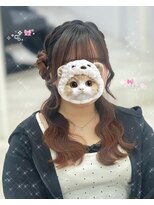 アイトーキョーエス 渋谷(AI TOKYO S)&nbsp;ハーフアップ/アレンジリボン/ハーフツインテール/ヘアメ