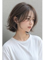ラファンジュ ヘアー(Rohange hair)&nbsp;大人可愛い抜け感くびれボブ＊グレージュ/20代30代