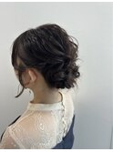 シニヨンヘア/結婚式ヘア