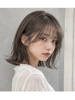 ヘアアンドメイク アース 入間店(HAIR&MAKE EARTH) ボブグレージュ