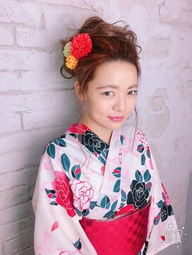 プライズ アイリス 池袋東口店(prize Iris) 浴衣アレンジヘア/ヘアセット【池袋東口】【池袋】【池袋駅前】