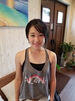 ヘアー メイク オアフ(Hair make OAHU) 耳かけショート