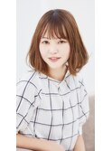 似合わせカット×小顔ナチュラル無造作ボブ【瀧上丈司】