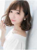 *LOREN*透明感◎ イルミナカラー愛され 無造作カール ボブディ