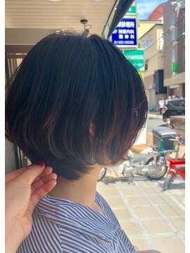 ディーヘアーデザイン(d.HAIR DESIGN) 柔らかショートボブ