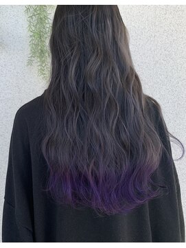 カノンヘアー(Kanon hair) 裾カラー