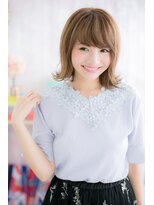 ミック 日暮里店(miq)&nbsp;大人かわいい☆外ハネカジュアルミディb