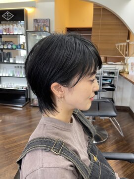 オンフリーク(ON FLEEK) #黒髪#ナチュラルショート#オンフリーク#下関