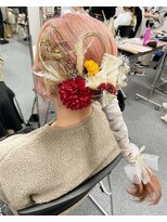 ヘアメイク マリア 福岡天神西通り(hair make MARIA) ◇maco.32◇ 水引きアレンジ