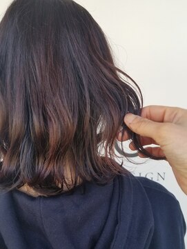 ブランシェ 名鉄小幡駅前店 ほんのりレッドブラウンカラー