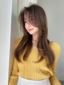 レビジュヘアー 桂店(LEVIJU HAIR) 韓国風 モカグレージュスタイル