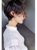 グランアージュ 大宮東口店(grandage) 大人可愛い20代30代40代黒髪前下がりショートボブ丸みショートg3