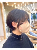 コンパクトマッシュショート