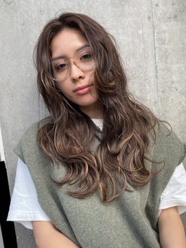 ヘアリゾート バレンタイン(hair+resort valentine) 極細ハイライト×まろやかベージュ