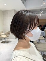 ミズチャーム(Ms.CHARM)&nbsp;サイドバングが決め手◎ショートボブ♪