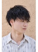 モテマッシュ /　ツイストスパイラルパーマ /　塩顔男子