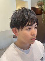 サーラ(sara)&nbsp;パーマを活かした◎メンズマッシュショート