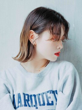 美容室 グローブ 船橋店(globe) ぷつっと外はねボブ【船橋駅】