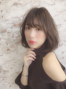 リープアルケー ヘアアンドヘッドスパ 錦糸町北口店(leap arche Hair&head spa) デザインカラー/シルキーベージュ/グレージュカラー/錦糸町