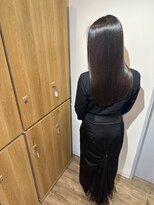 イオエ 梅田(ioe) ダブルカラー/大人ボブ/黒髪スタイル/髪質改善/縮毛矯正