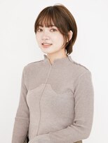 オンク 新宿(onk)&nbsp;黒髪/グレーベージュ/レイヤーロング/前髪パーマ[新宿駅]